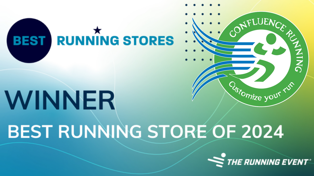 Confluence Running named one of the top 50 running stores of 2024 best running store in your area