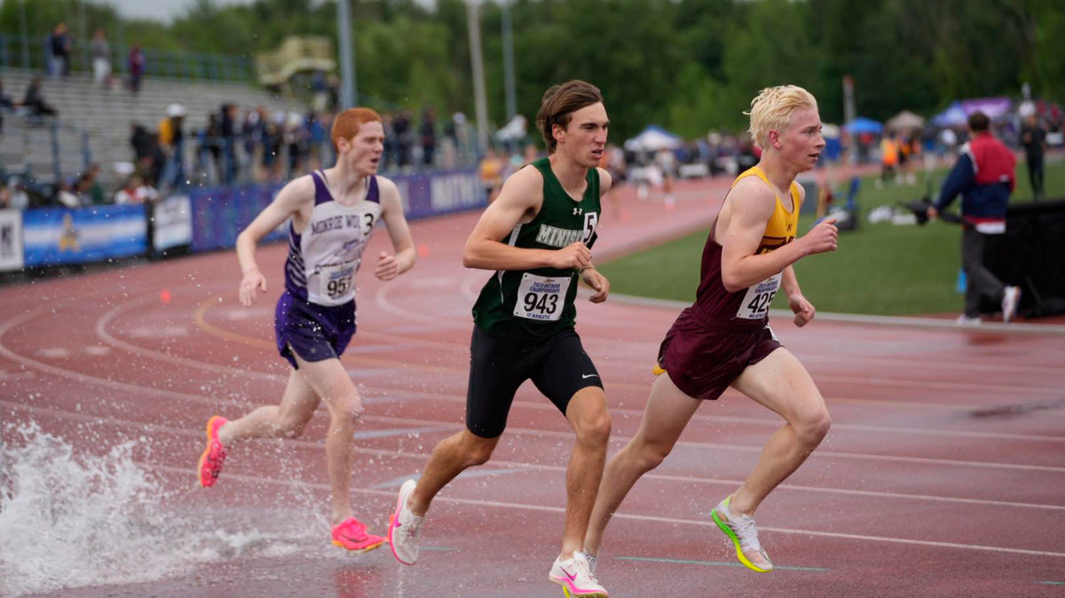 Gavin Rossi Minisink Valley Steeplechase High School Senior Athlete in the New York State Outdoor Track and Field Meet Champion photo from Justin Depierro