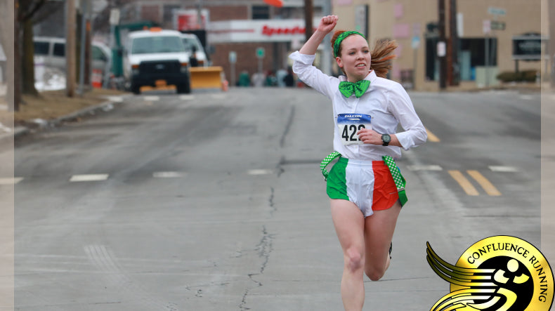 Megan at the Parade Day Mile Binghamton NY Elite Road Race