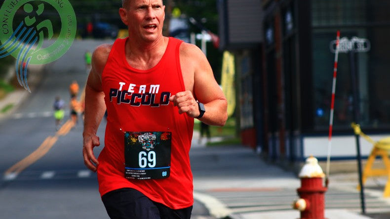 Run4Downtown Jimmy | R4DT | Middletown New York Running right before the finish line 4 miler road race