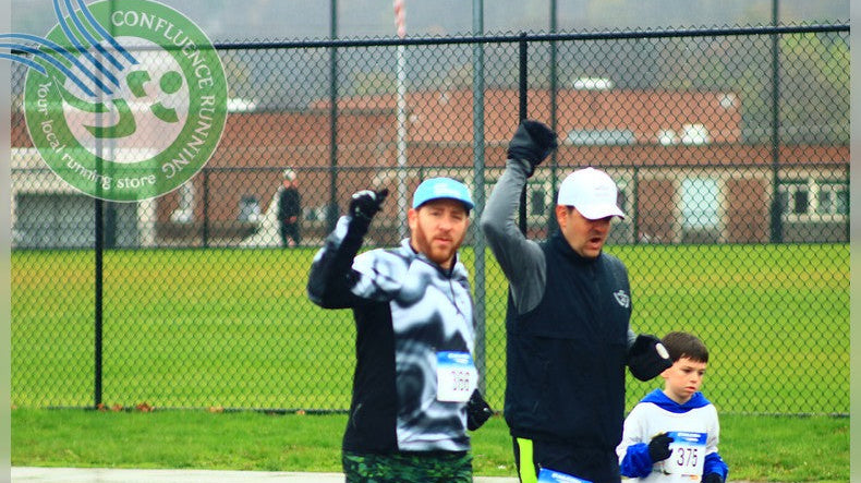 Runners at the Running of the Bears 5K charity race in Vestal, New York