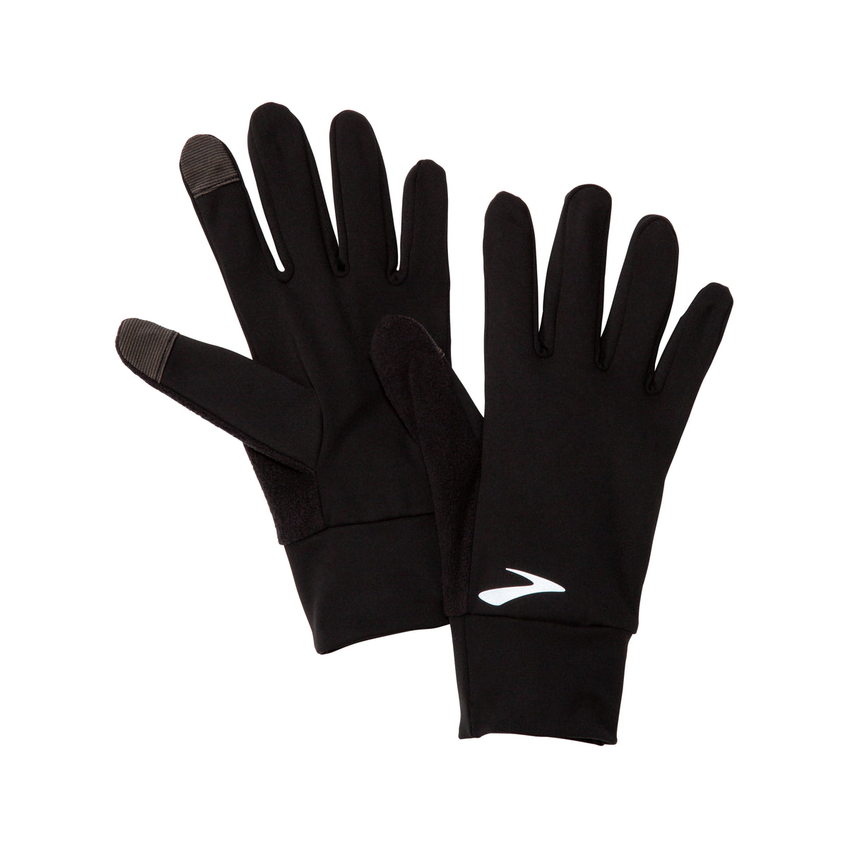 Brooks Fusion Midweight Gloves. Black.