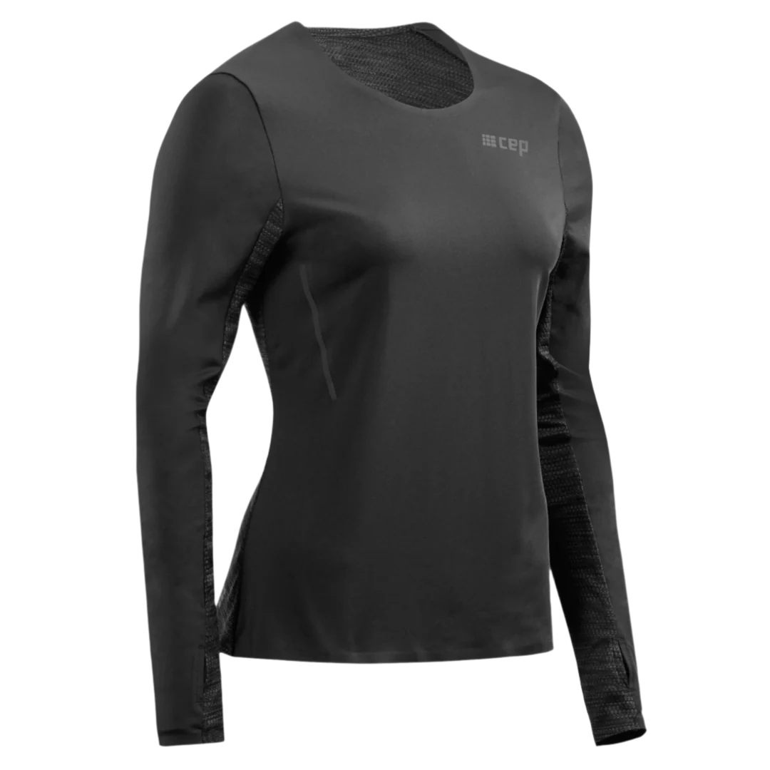 CEP Run Shirt Long Sleeve Women's Black