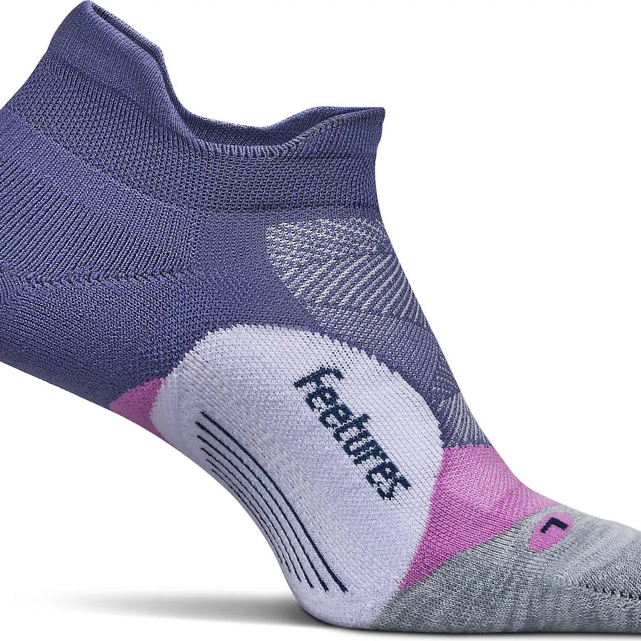 Feetures! Elite Light Cushion No Show Tab — Future Dusk
