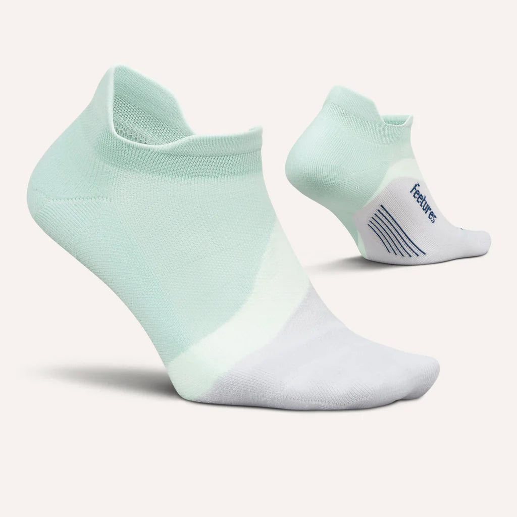 Feetures! Elite Light Cushion No Show Tab — Supine Sage