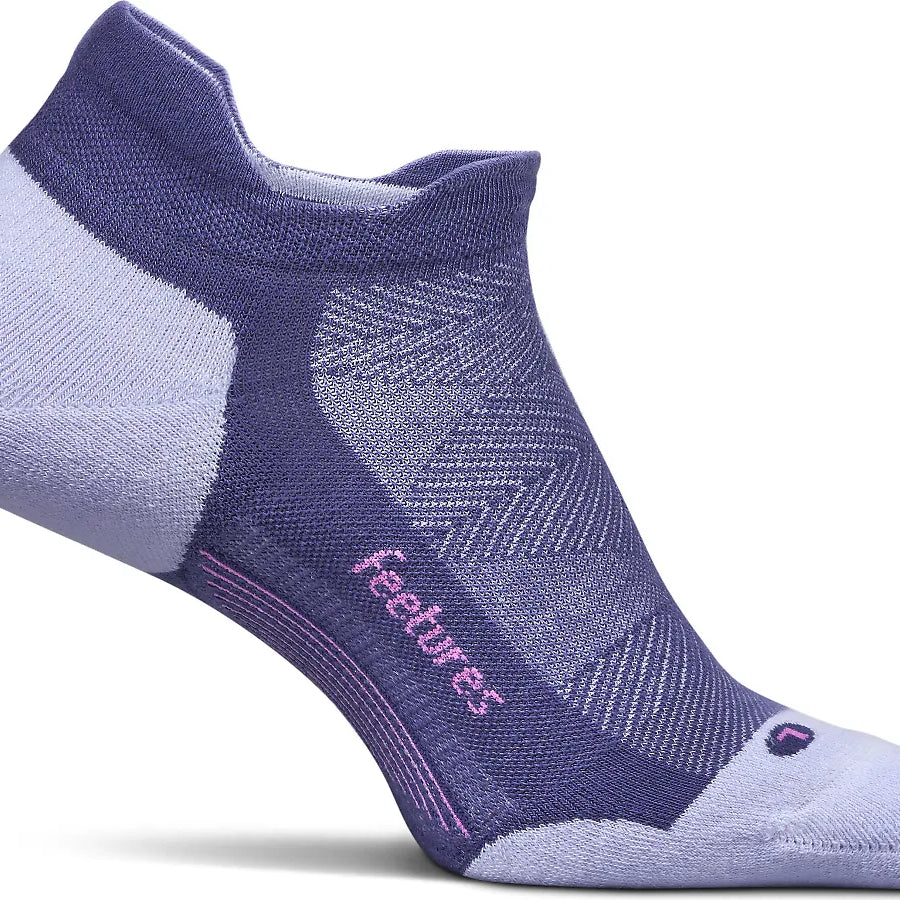 Feetures! Elite Max Cushion No Show Tab — Future Dusk