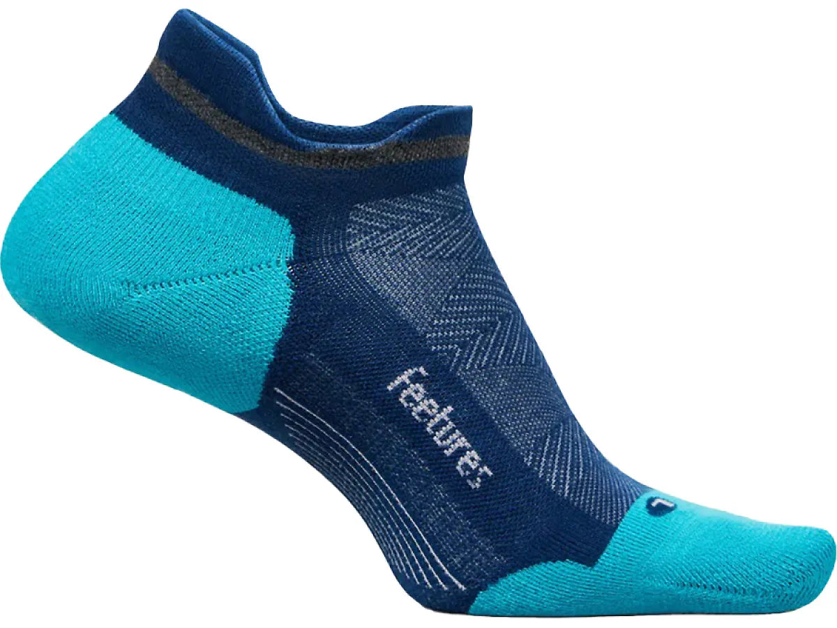 Feetures! Elite Max Cushion No Show Tab — Nitro Navy