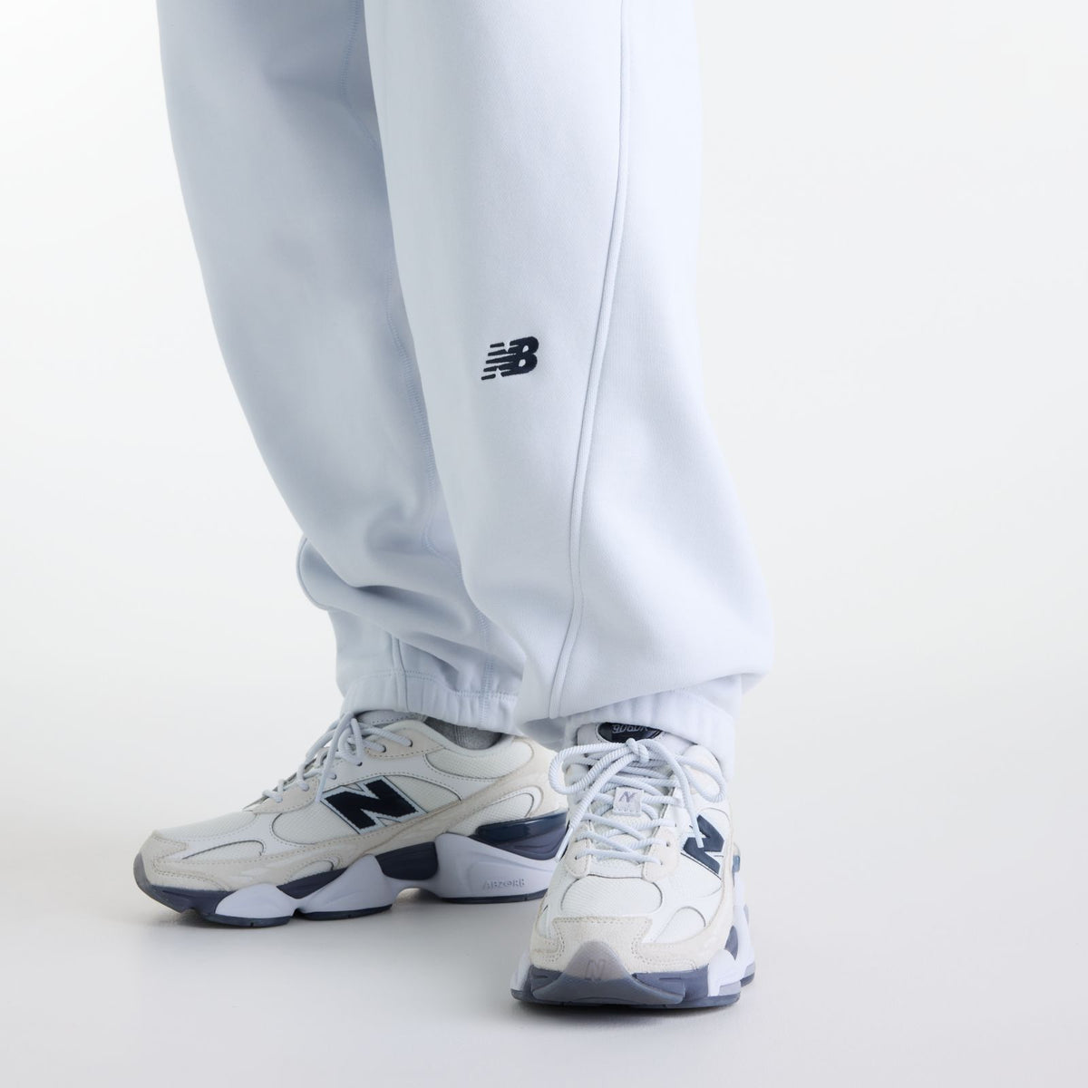 New Balance Sydney Levrone Athletics Crafted Pant in Fresh Air detail view