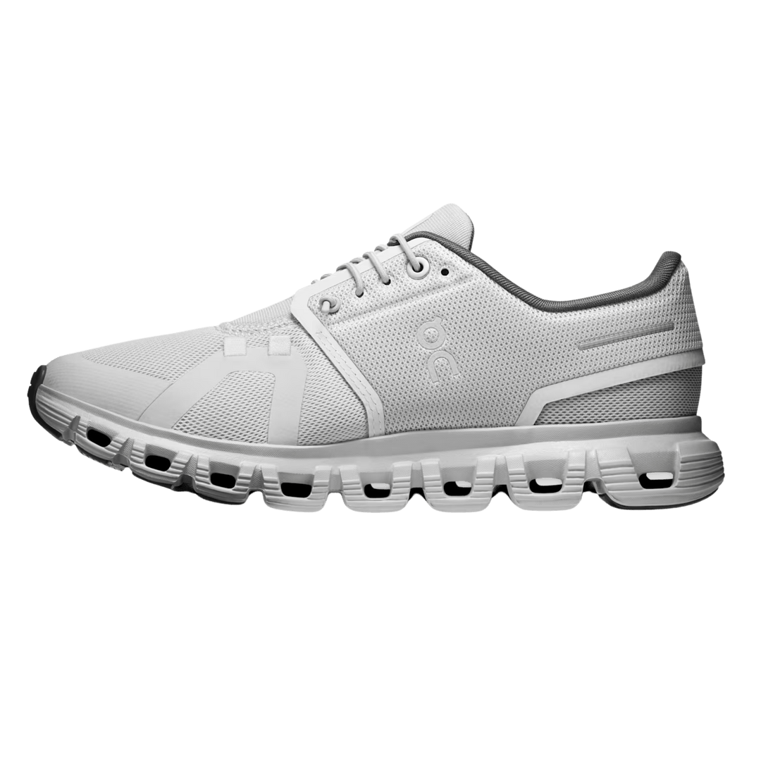 Women's On Cloud 6 in Glacier/Eclipse, product view 2