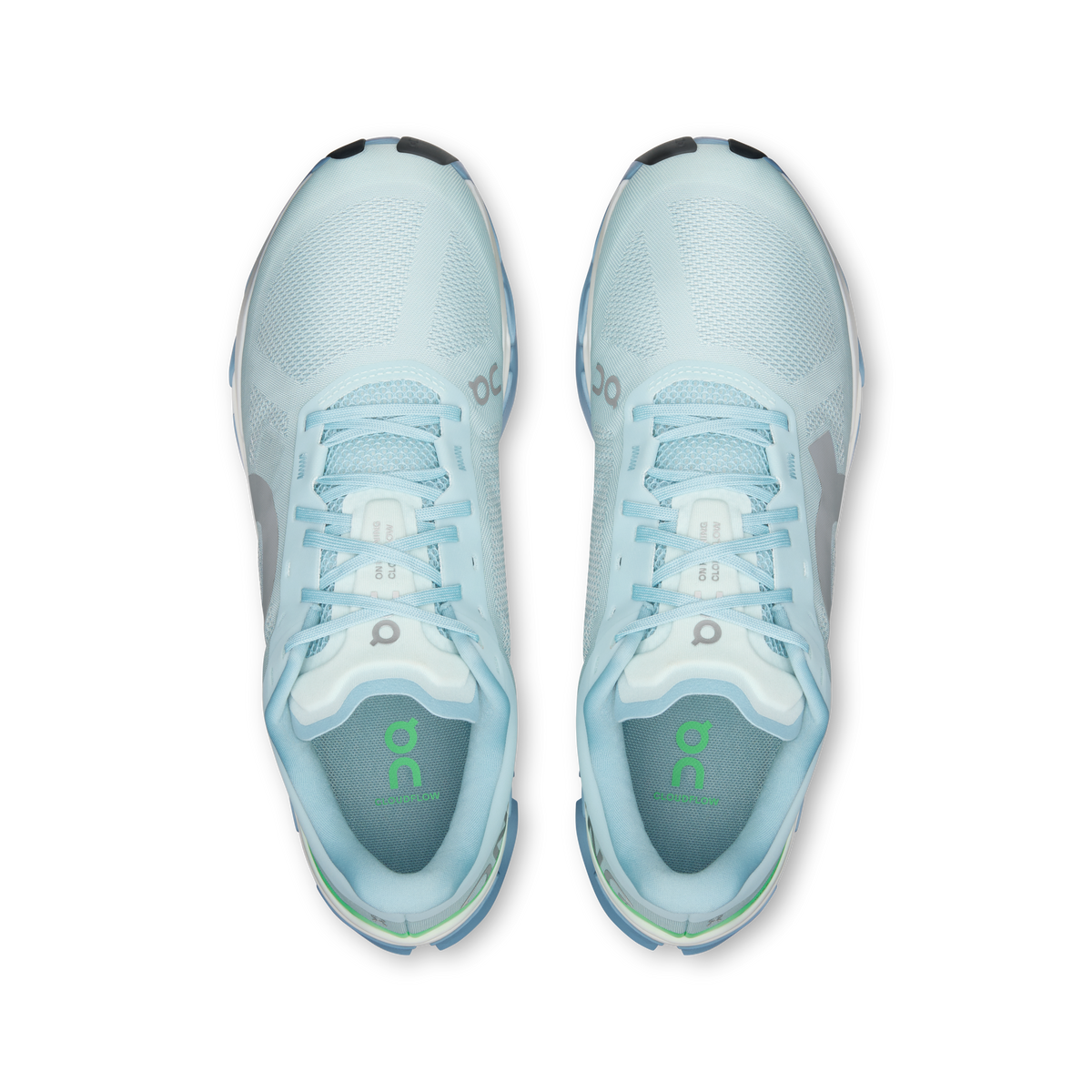 On Cloudflow 5 in Flurry/Wash men's running shoe medial view