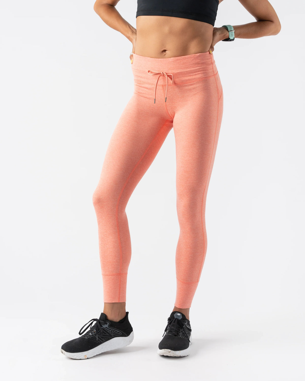 Women's rabbit EZ Tights in Coral Quartz