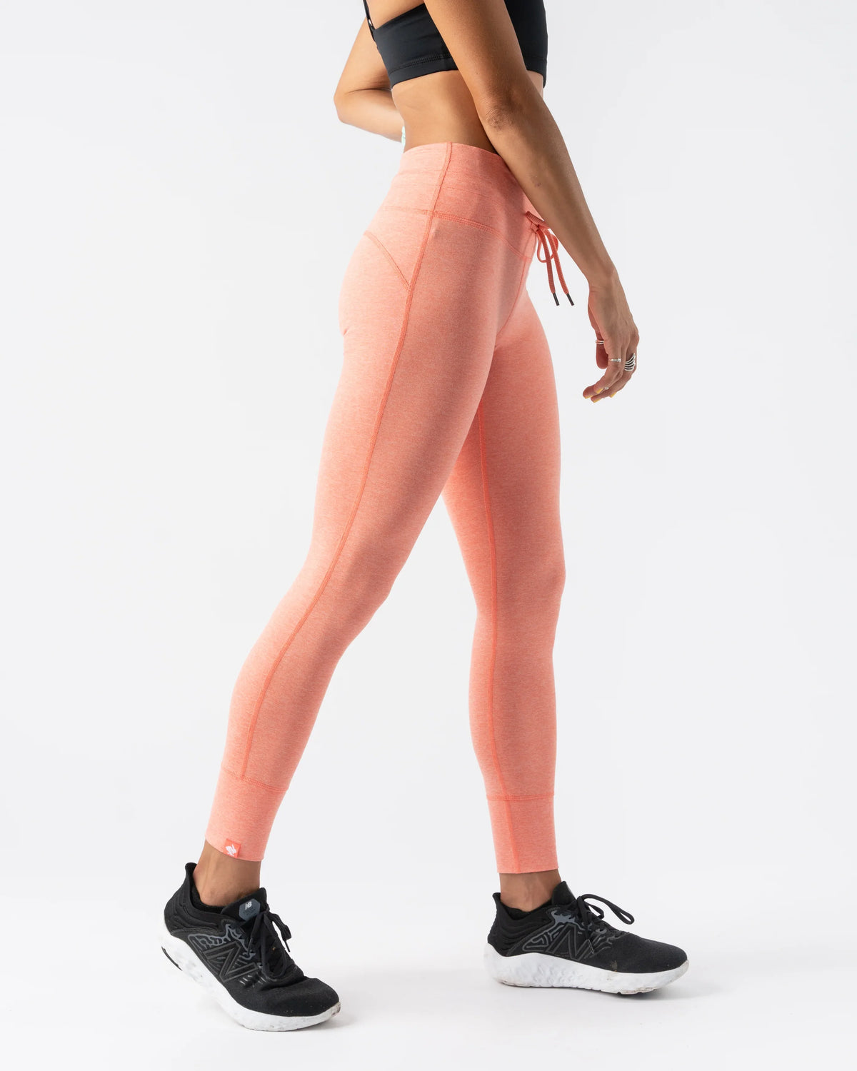 Women's rabbit EZ Tights in Coral Quartz