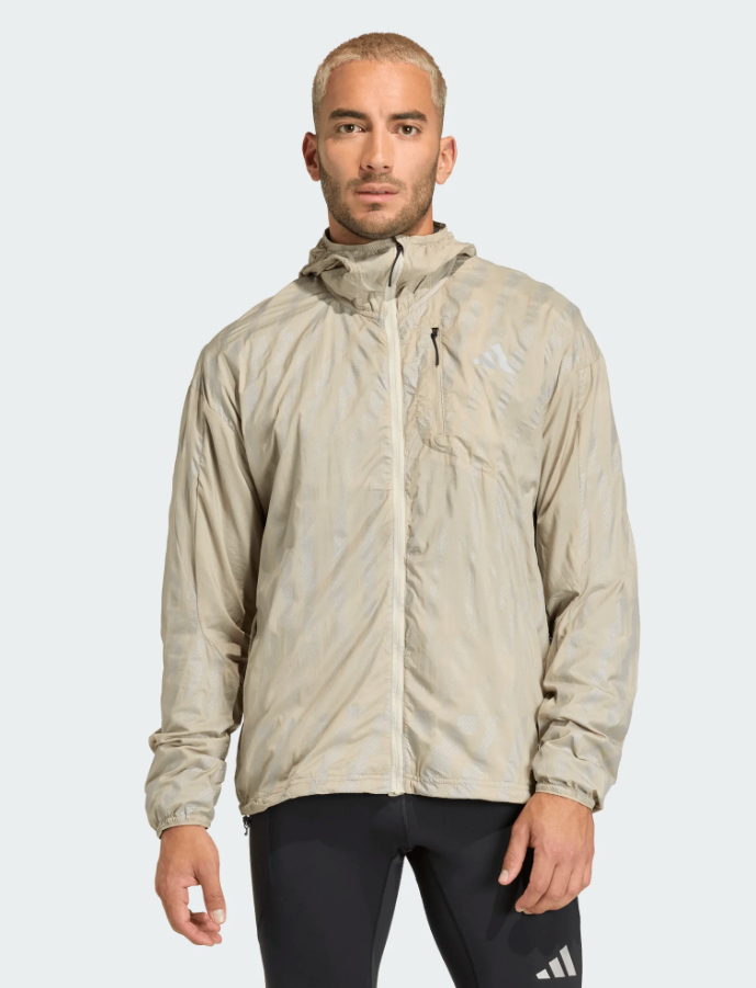 Men's Adidas Jacket. Beige.