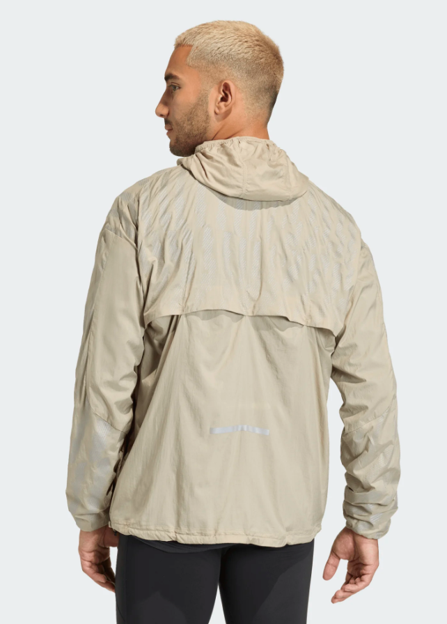 Men's Adidas Jacket. Beige.