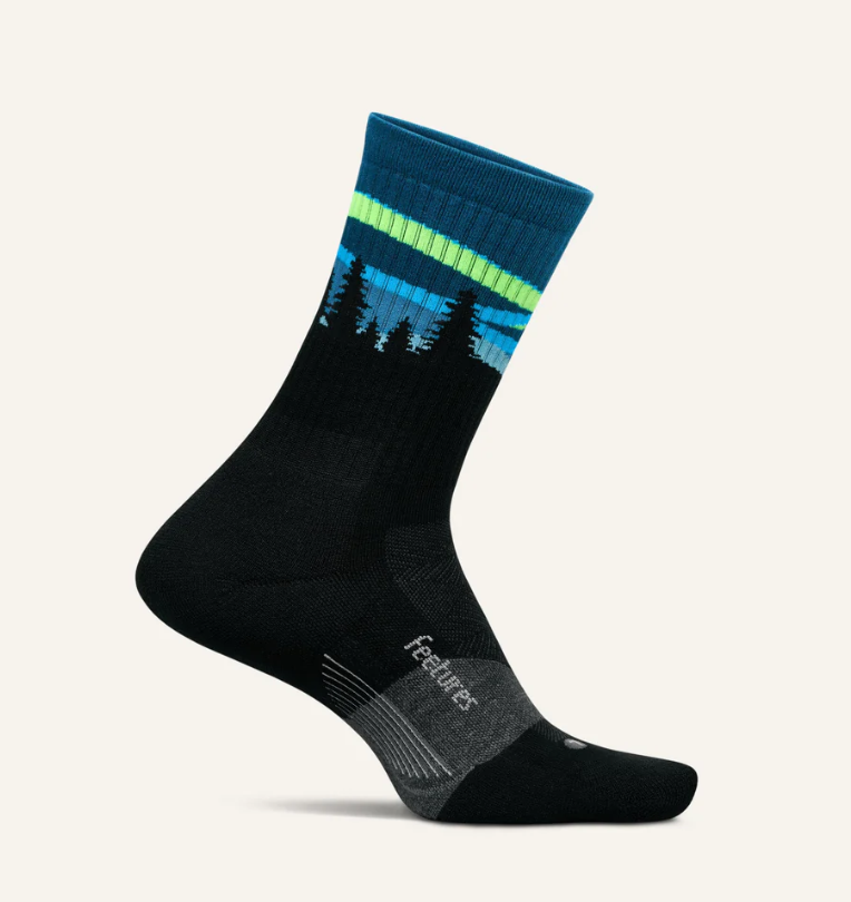 Feetures Elite Max Cushion Mini Crew Trail.
