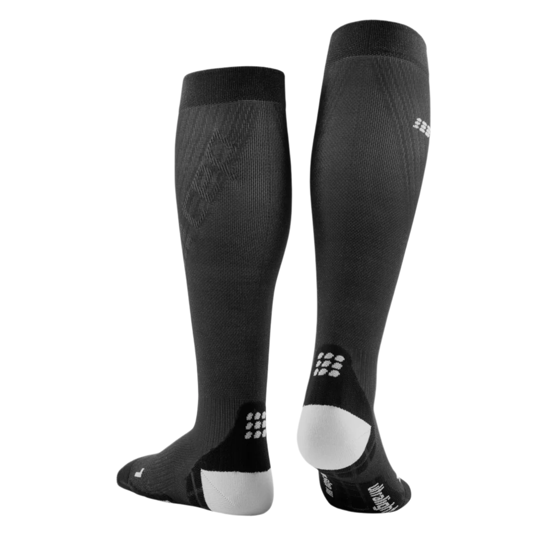 CEP Ultralight Tall Compression Socks Women's Black/Light Grey product image