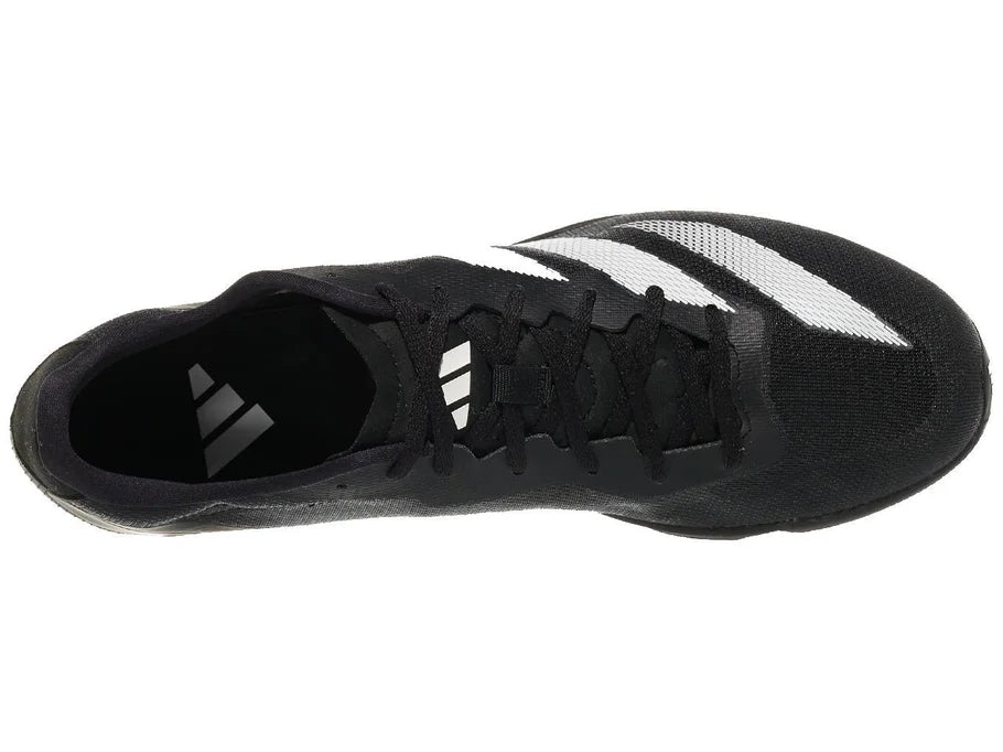 Adidas DistanceStar. Black. Top view.