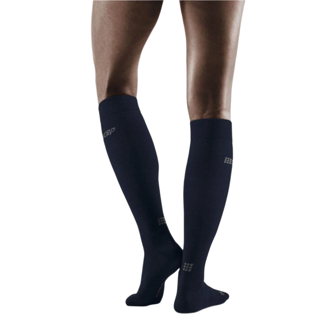 CEP All Day Merino Compression Tall Sock Women's Dark Blue