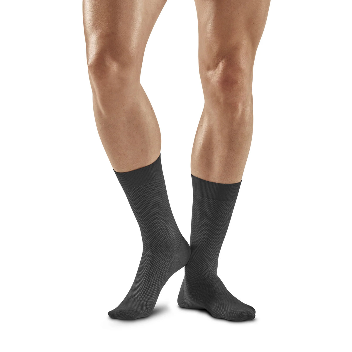 CEP Allday Mid Cut Compression Socks Men's Grey product image