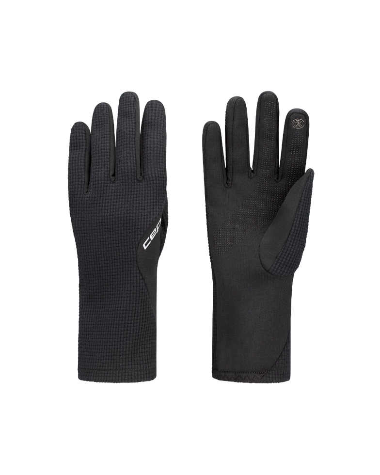 CEP Core Run Thermal Gloves. Black.