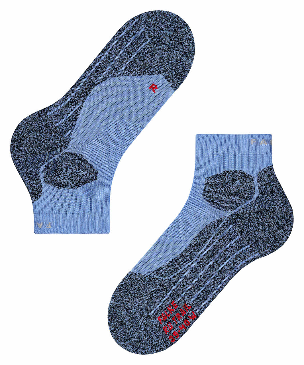 Falke RU Trail women's running socks in Lavender - product view 4
