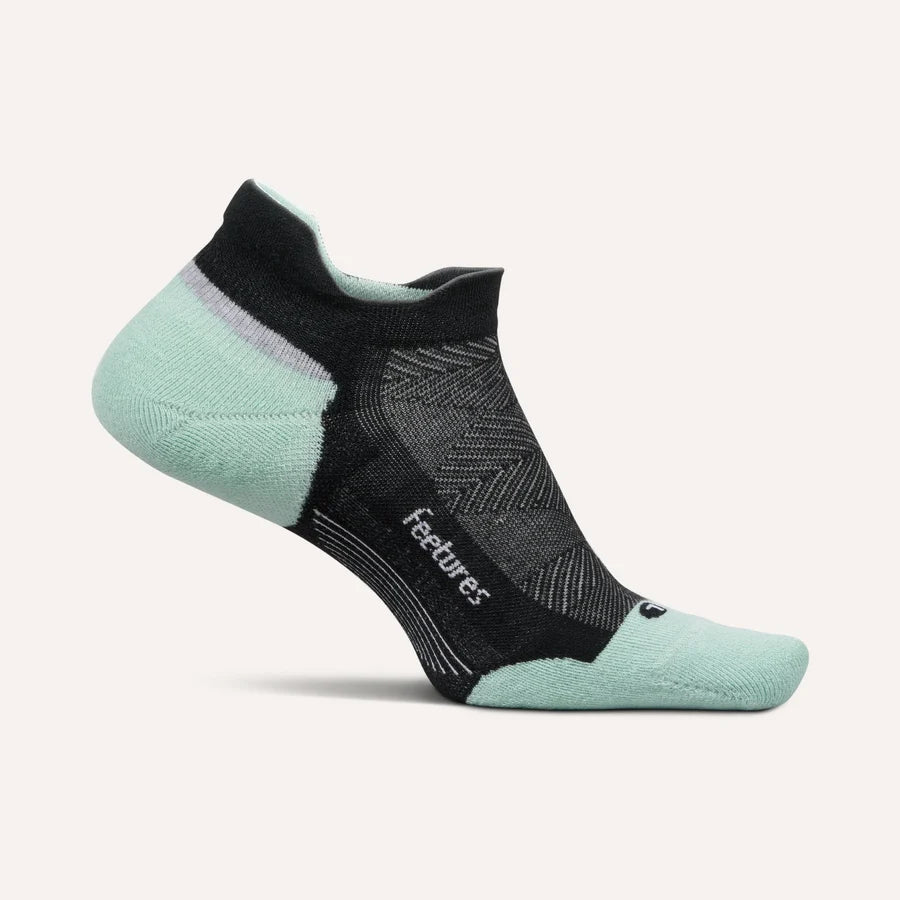 Feetures! Elite Max Cushion No Show Tab — Mint Chip