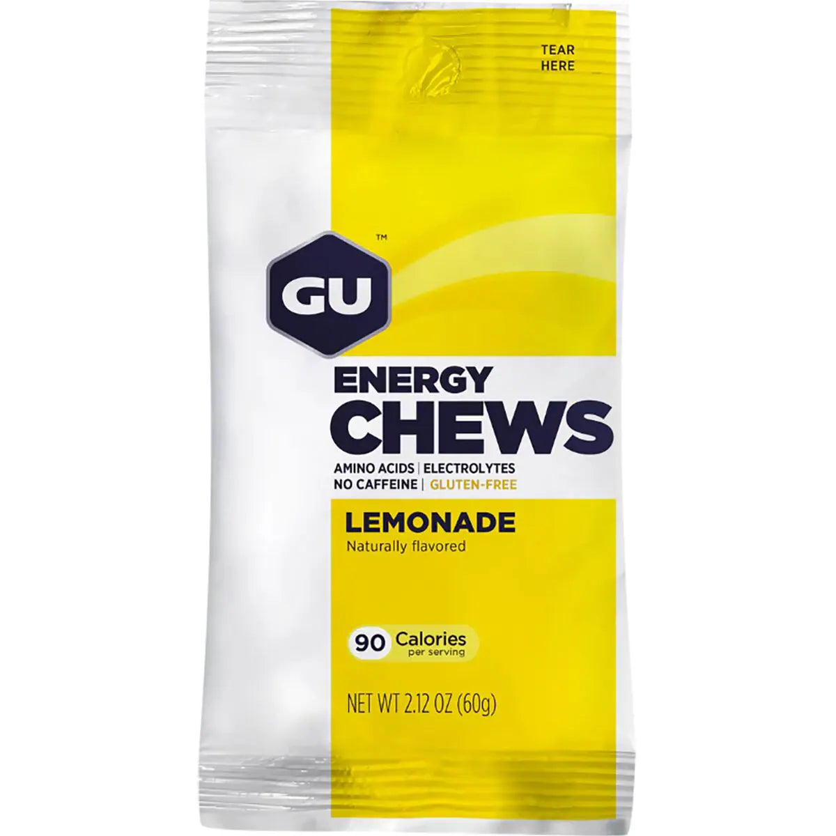 GU Energy Chews. Lemonade.