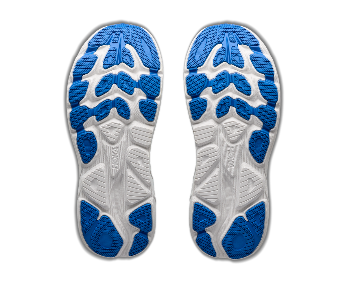 Women's HOKA Clifton 11 in Frost/Glimmering Blue – product view
