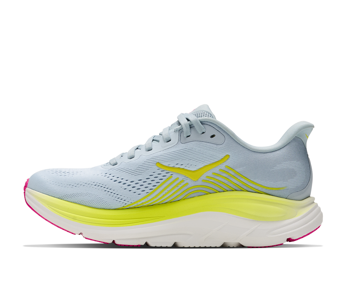 Women's HOKA Clifton 11 in Mineral Blue/Overcast – product view