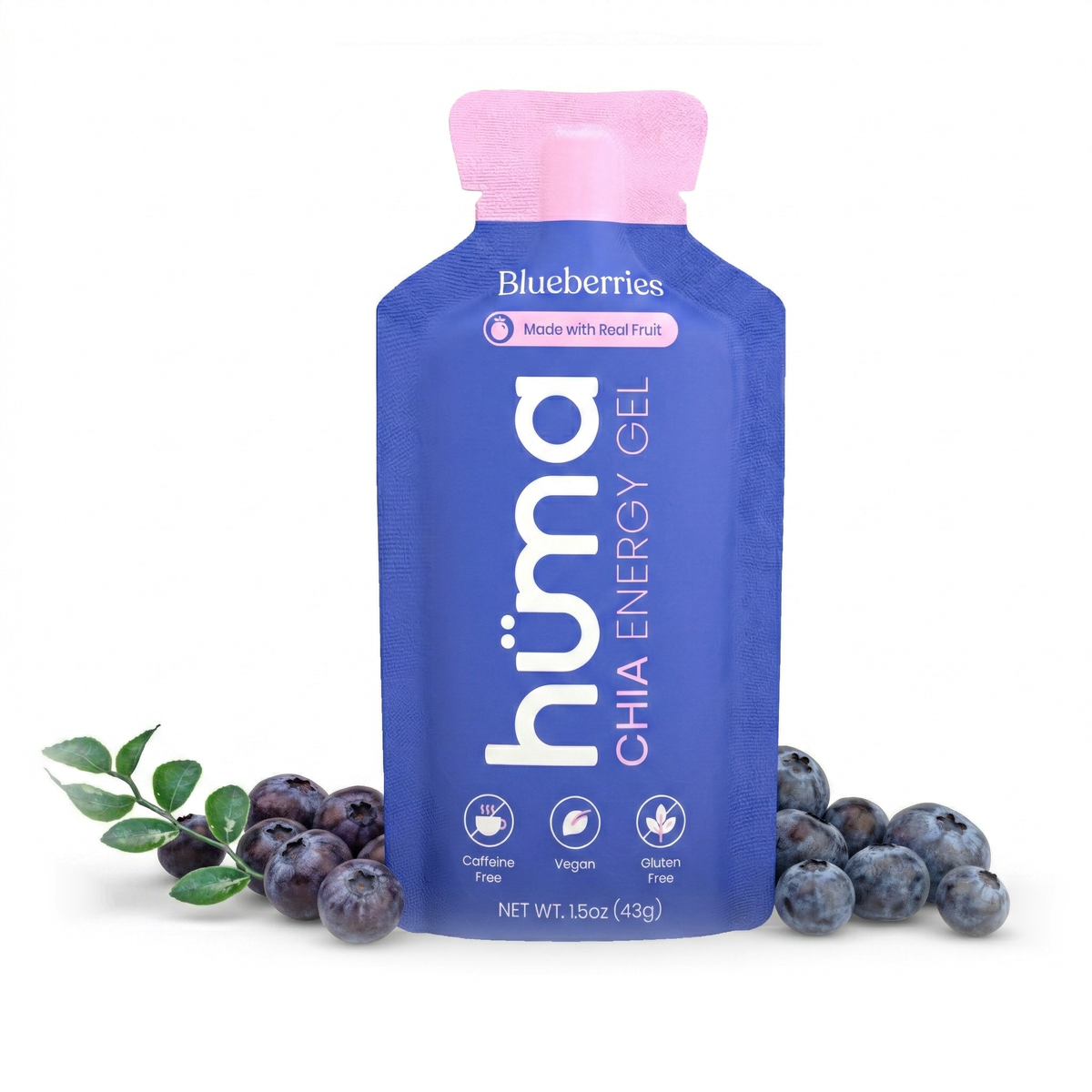 HUMA Chia Energy Gel Blueberries flavor