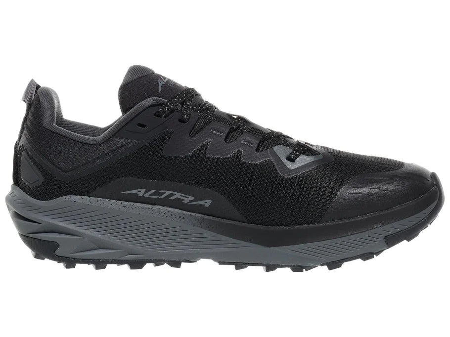 Men's Altra Experience Wild 3 in Black/Black — medial view.