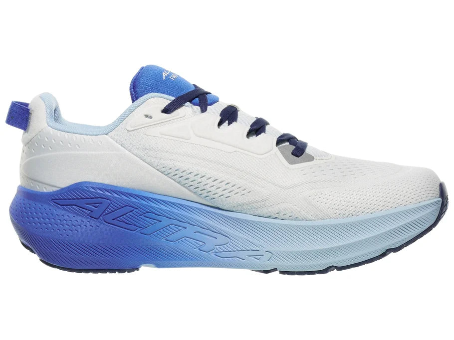 Men's Altra FWD VIA 2 in Blue/Grey — medial view.