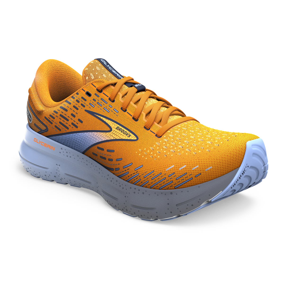 Brooks glycerin 1 mens orange hotsell