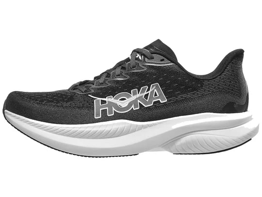 Men's Hoka Mach 6 - Black/White
