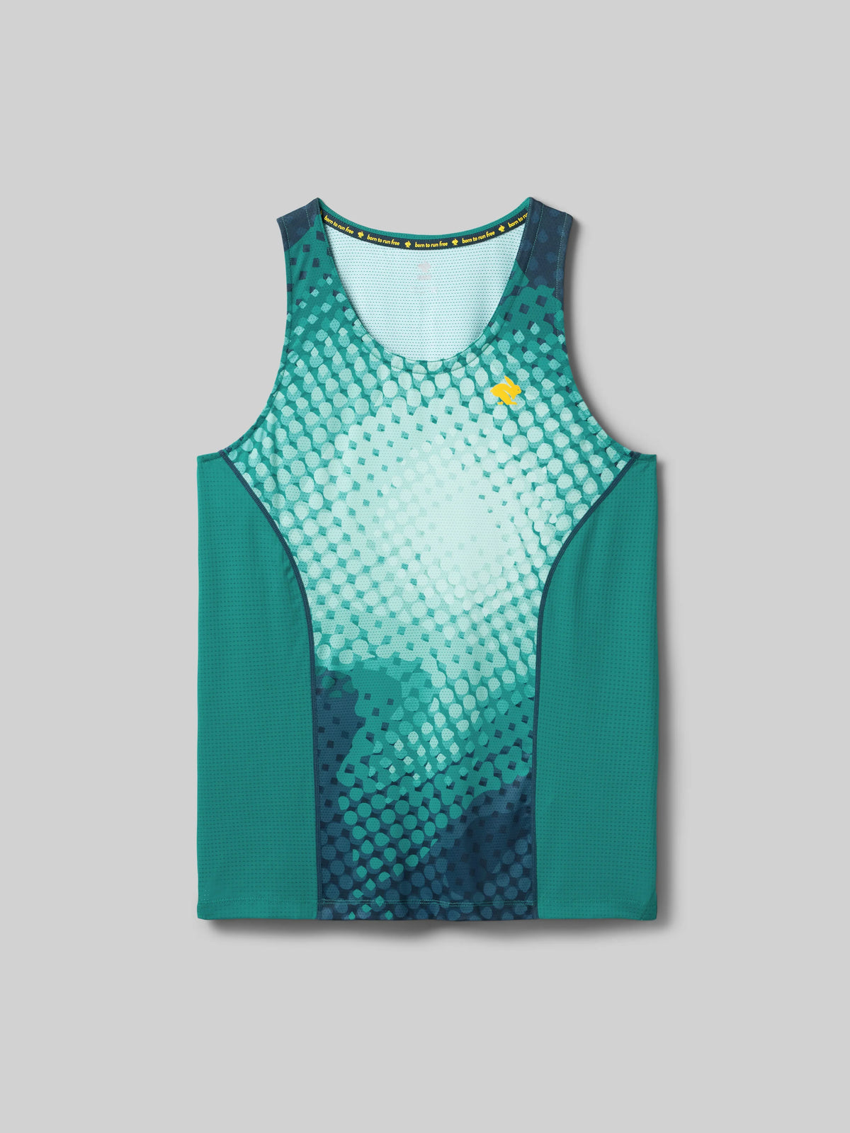 Men's rabbit Tempo Tank in Kayak Heat Map