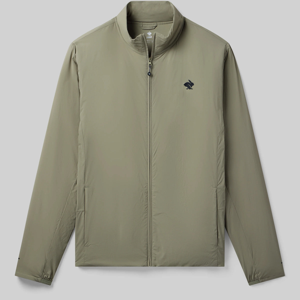 Men's rabbit Warm Up n' Go Jacket. Light Brown.