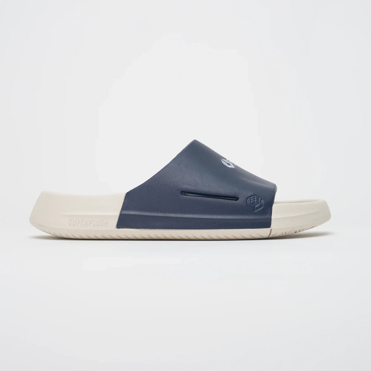 Men's Roll Recovery SUPERPLUSH Slide in Midnight Cloud.