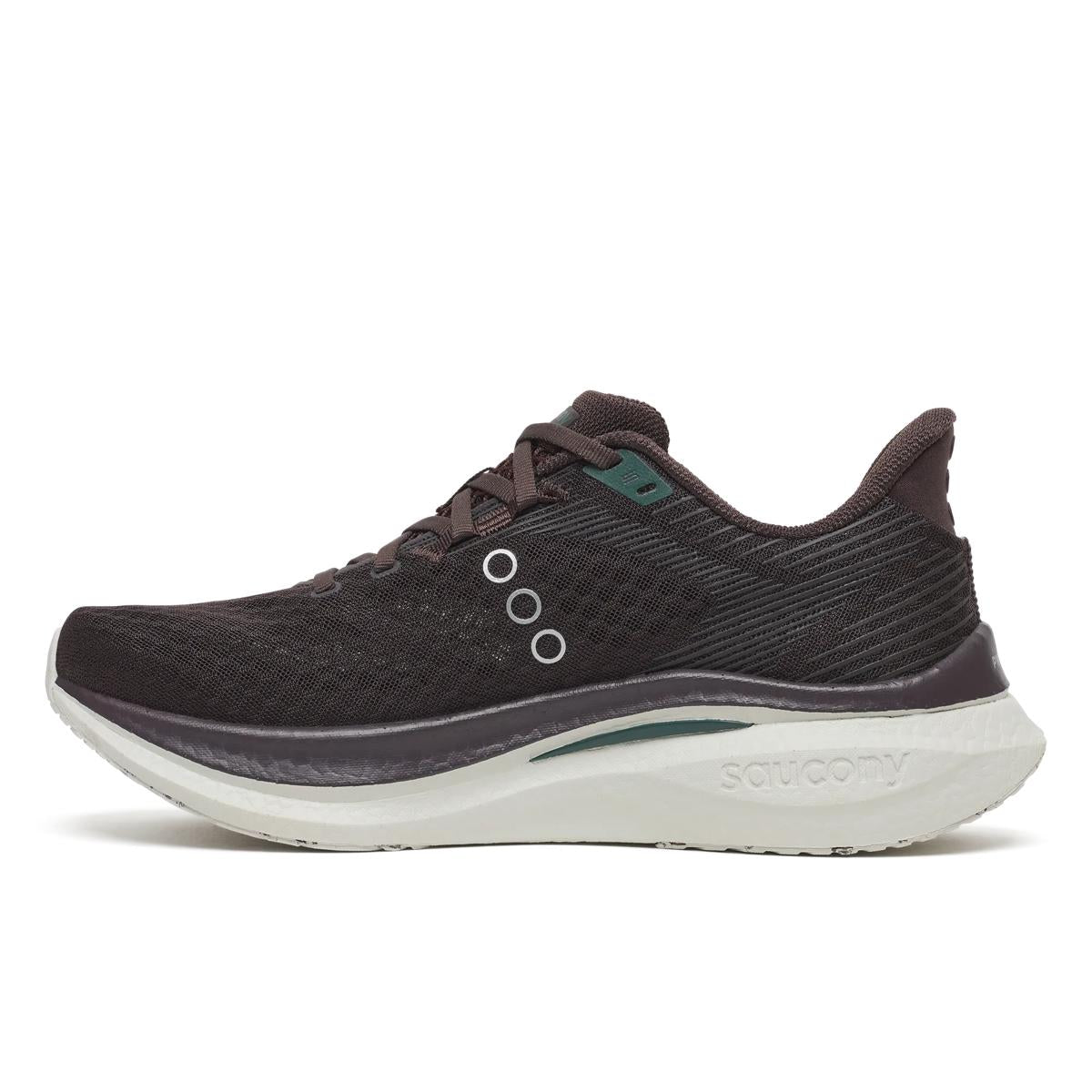 Men's Saucony Endorphin Speed 5. Torte/Onyx. Medial view.