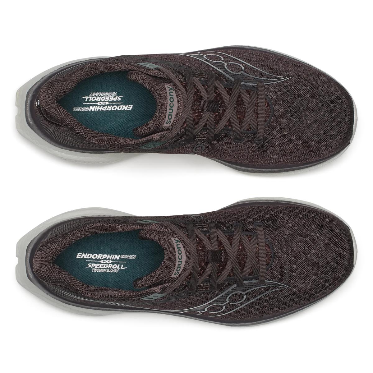 Men's Saucony Endorphin Speed 5. Torte/Onyx. Top view.