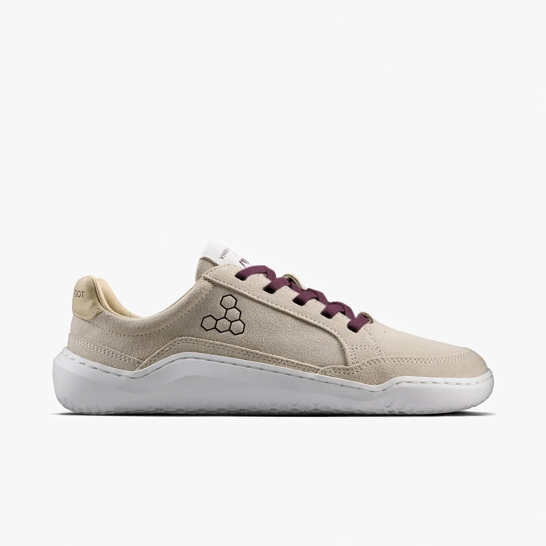 Vivobarefoot Gobi II Premium Leather men's shoe in Sand/Fig