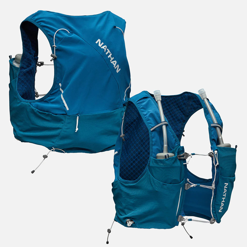 Nathan Pinnacle Pro 6 liter hydration vest. Blue.