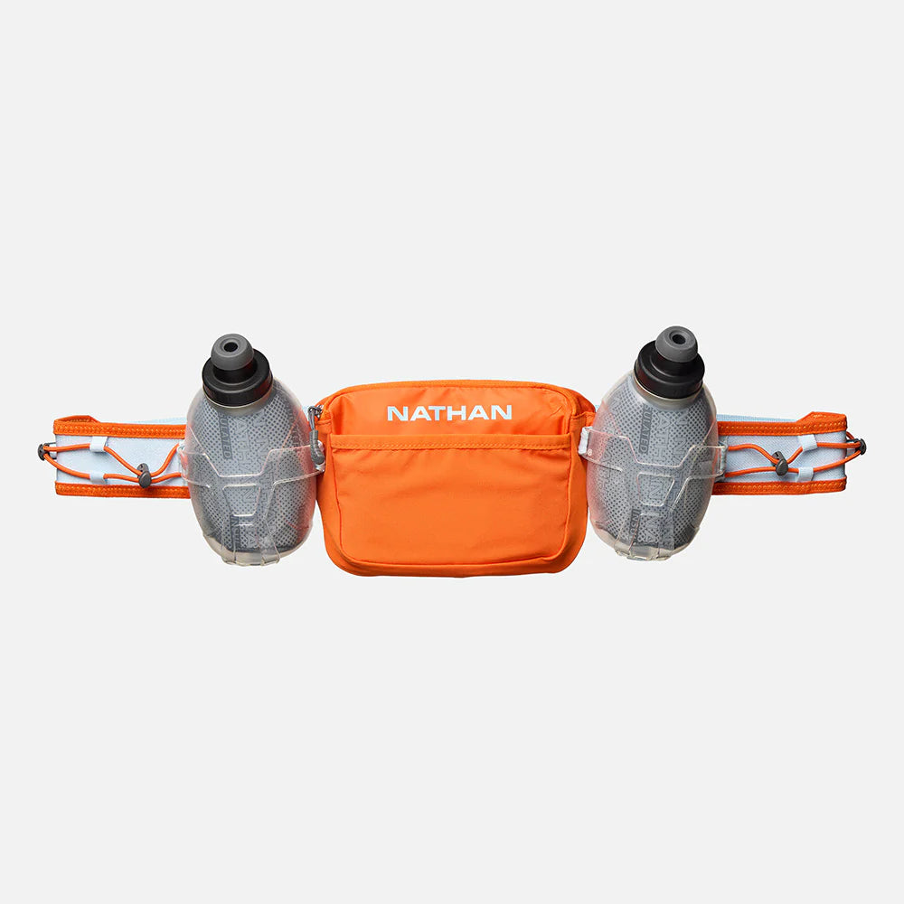 Nathan Trail Mix Plus Hydration Belt. Orange.