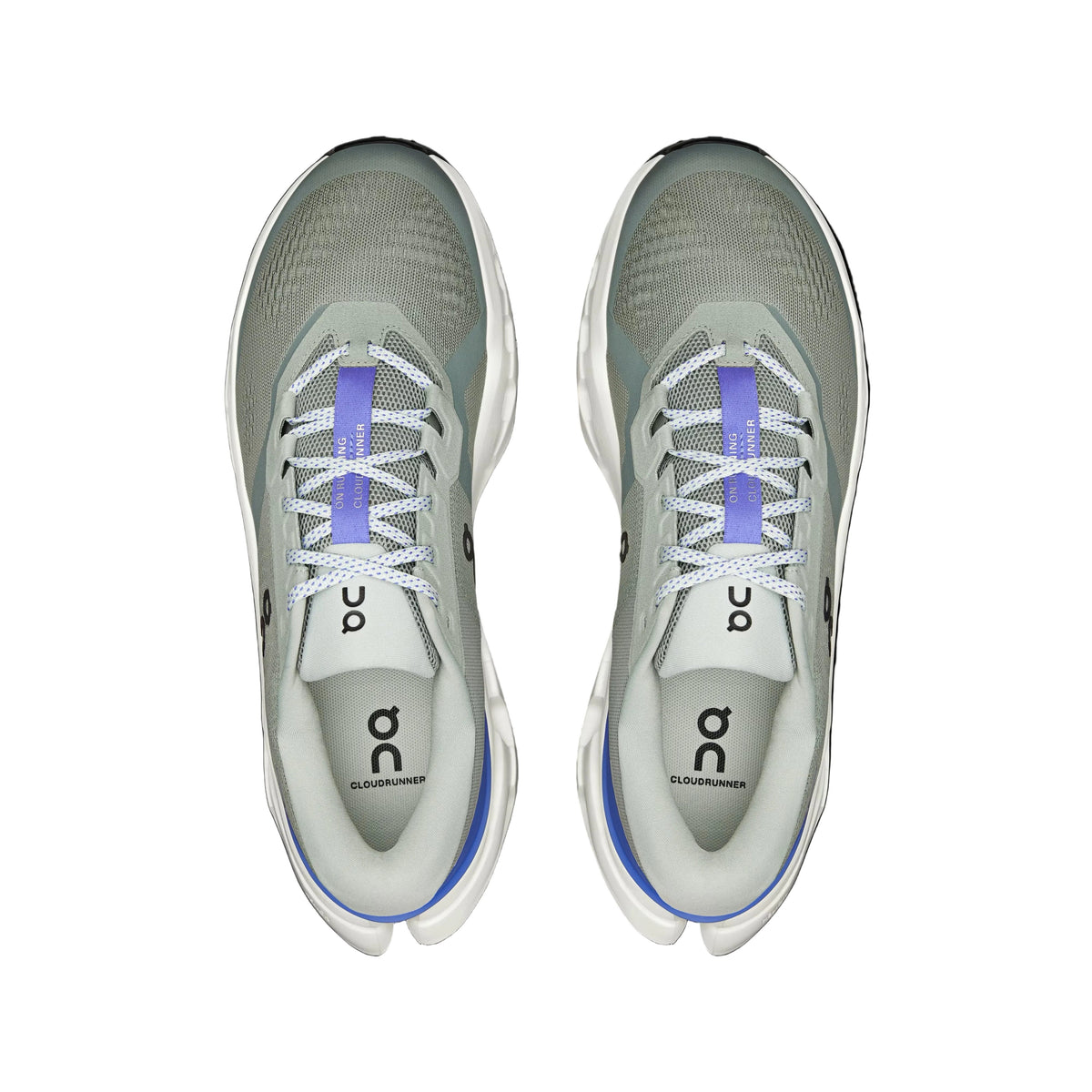 On Running Cloudrunner 3 men's running shoe in Tin/Iceberg — alternate view