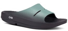Women's Oofos OOahh Luxe Slide Oasis