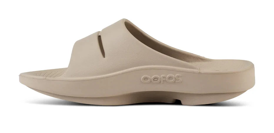 Unisex Oofos OOahh Slide Nomad medial view