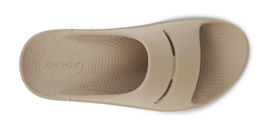 Unisex Oofos OOahh Slide Nomad top view