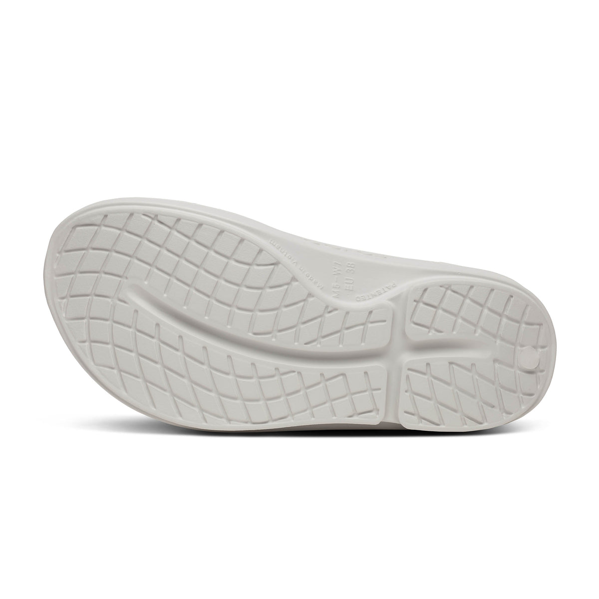 Oofos OOriginal Sandal Moonstone bottom view