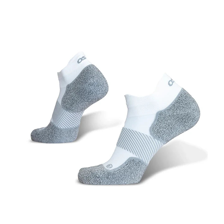 OS1st Active Comfort Socks. No Show. White.