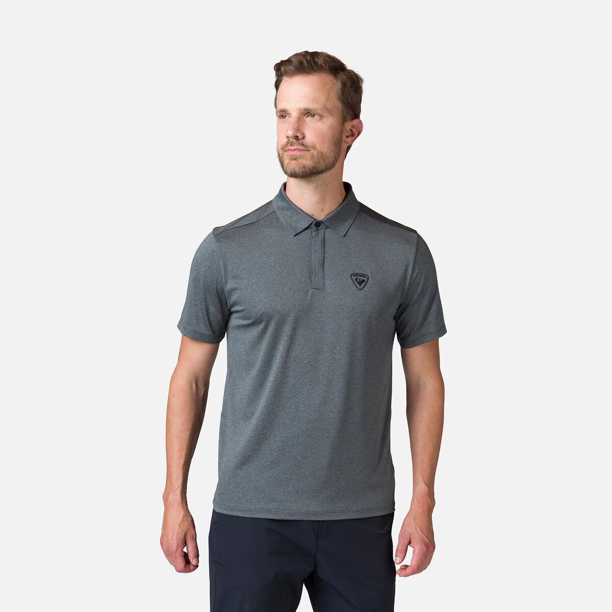 Rossignol Active Polo Men's Onyx Grey