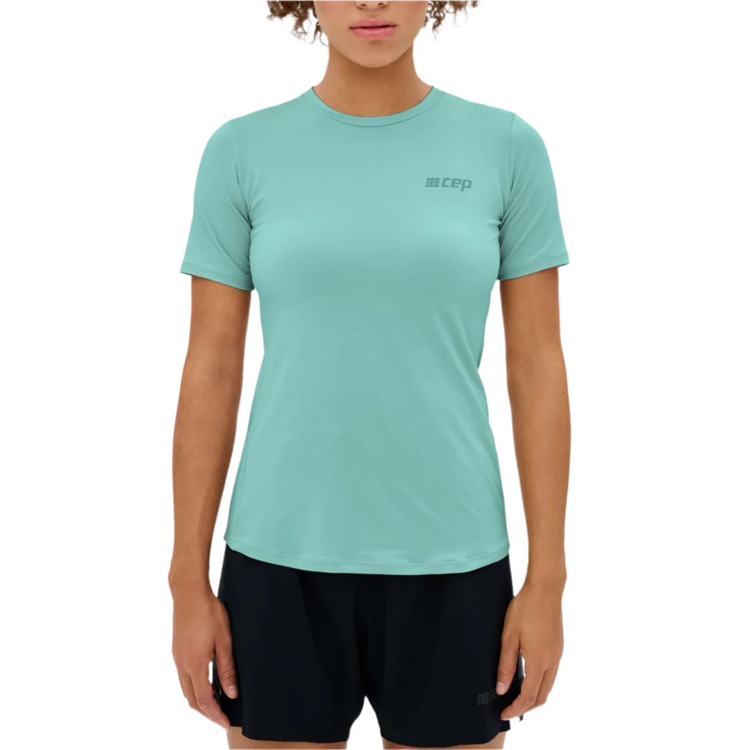 CEP Run Shirt Short Sleeve Women's Light Blue product image